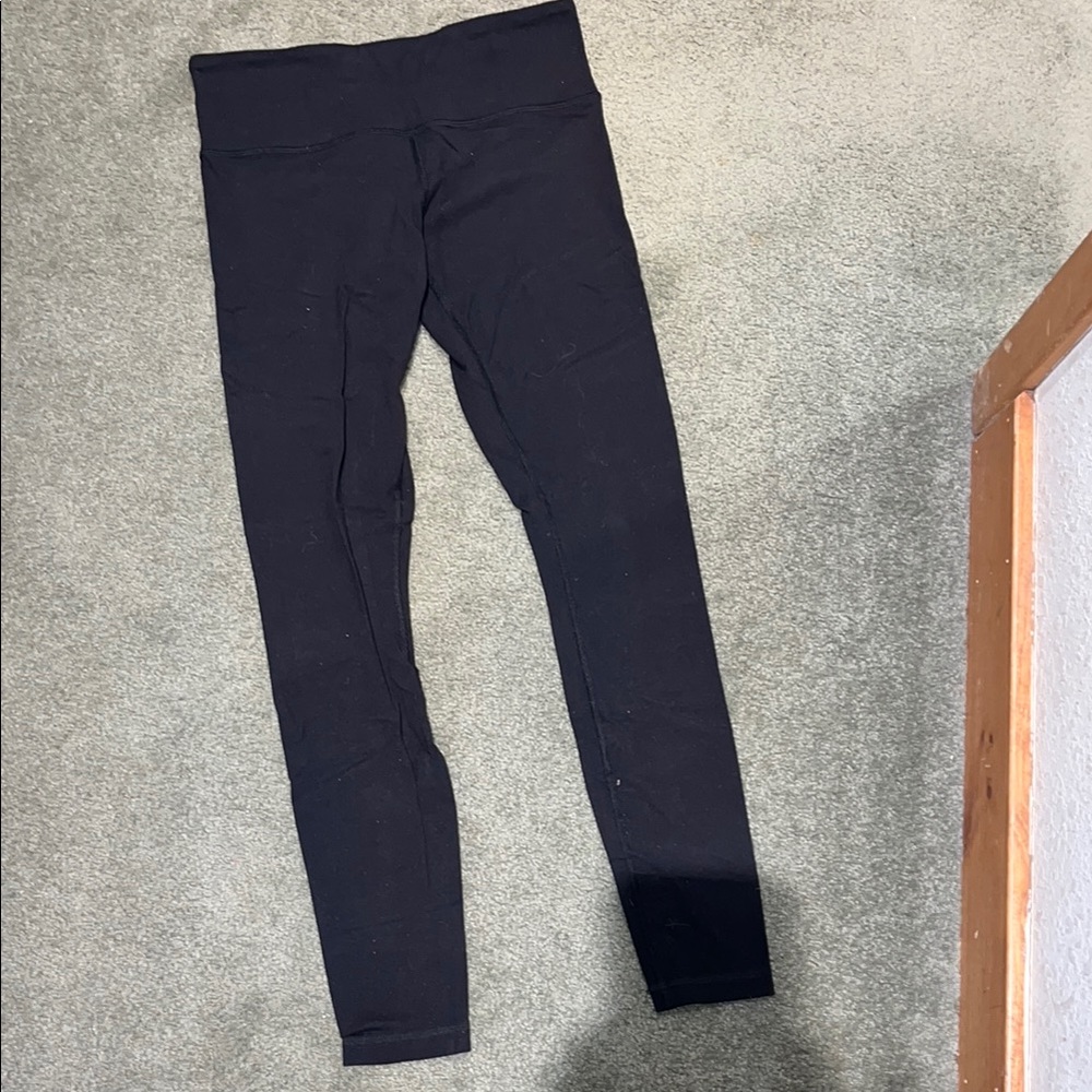 Black High-Waisted Leggings
